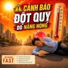 Nắng nóng cực đoan: Nguy cơ đột quỵ tăng cao, đừng chủ quan